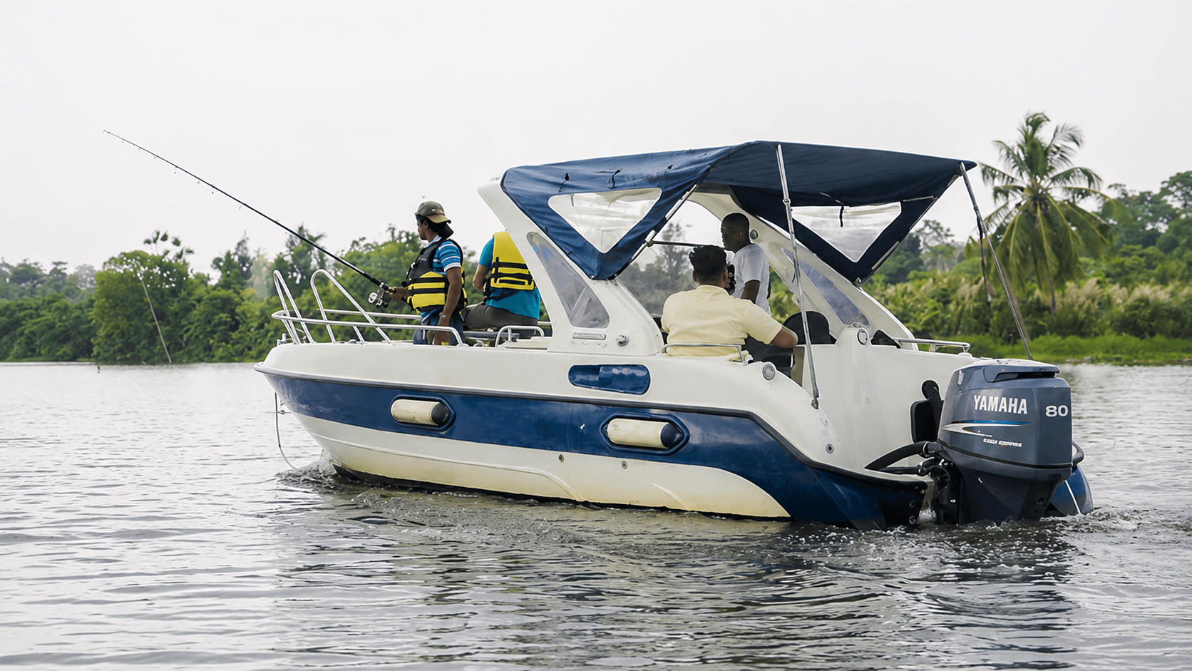 Backwater fishing in mangrove surrounds